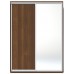Шкаф-купе Fabrik Home 1600 1 зеркало Орех Темный 216x160x60cm