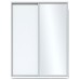Шкаф-купе Fabrik Home 1600 1 зеркало Белый Ясень 216x160x60cm