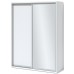 Шкаф-купе Fabrik Home 1600 1 зеркало Белый Ясень 216x160x60cm