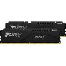 Оперативная память Kingston Fury Beast 32Gb DDR5-4800MHz Kit (KF548C38BBK2-32)