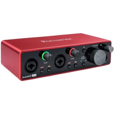 Interfață audio Focusrite Scarlett 2i2 3rd Gen