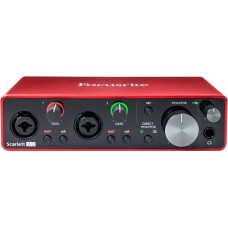 Аудиоинтерфейс Focusrite Scarlett Solo 3rd Gen