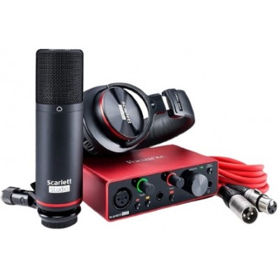 Аудиоинтерфейс Focusrite Scarlett Solo 3rd Gen Studio Set