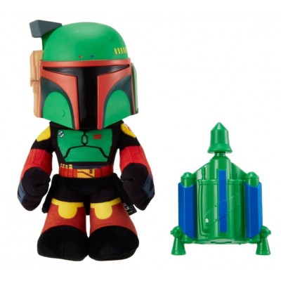 Фигурка героя Mattel Boba Fett Feature Plush (HHW55)