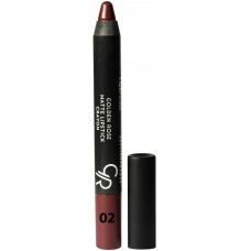 Помада-карандаш для губ Golden Rose Matte Lipstick Crayon 02