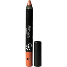 Помада-карандаш для губ Golden Rose Matte Lipstick Crayon 18