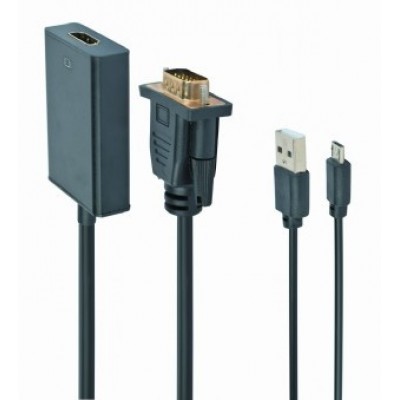 Разветвитель Cablexpert A-USB3-HDMIVGA-01