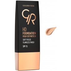 Fond de ten pentru față Golden Rose HD Foundation 107