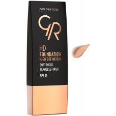 Тональный крем для лица Golden Rose HD Foundation 110