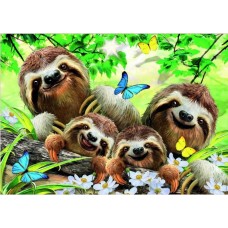 Puzzle Educa 500 Sloth Family Selfie (18450)