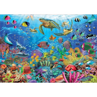 Puzzle Educa 1000 Tropical Fantasy Turttles (19266)