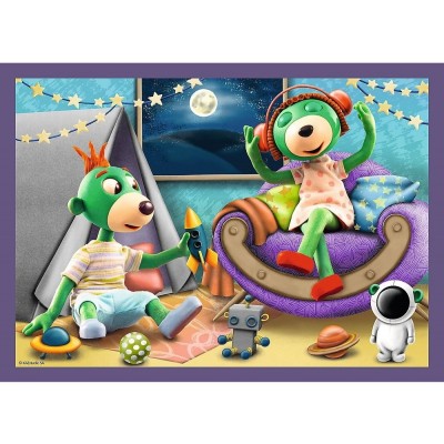 Puzzle Trefl 4in1 Trefliks before Bedtime (34399)