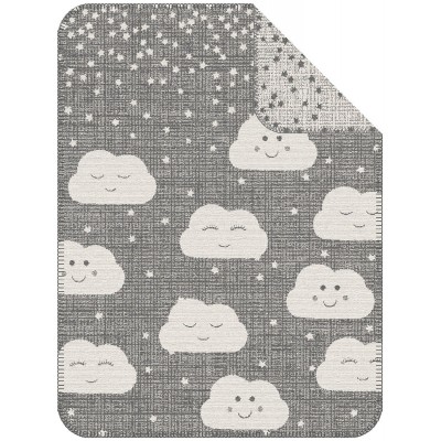 Одеяло для малышей s.Oliver Children's Junior Grey/White (1181) 75x100cm