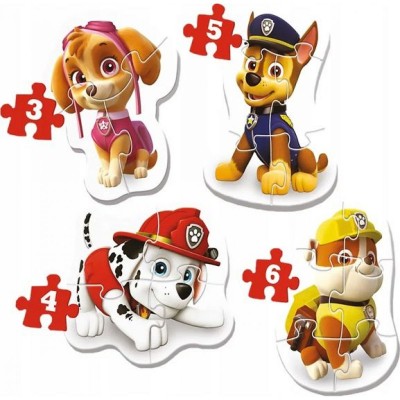 Puzzle Trefl 4in1 Paw Patrol (36087)