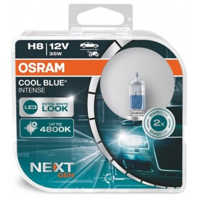 Автомобильная лампа Osram Cool Blue Intense H8 (64212CBN-HCB)