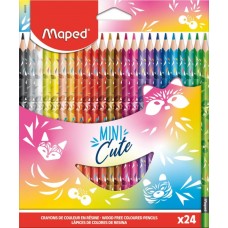 Набор цветных карандашей Maped Mini Cute 24pcs