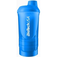 Шейкер для спортивного питания Biotech Smart Blue 600ml