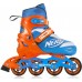 Роликовые коньки Spokey Strive Blue/Orange 33-37 (927236)