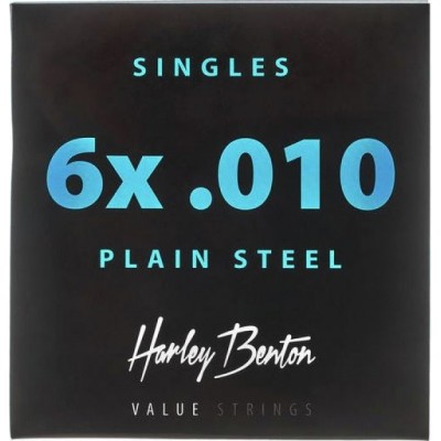 Струны Harley Benton Valuestrings Singles 6x010