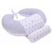 Детская подушка Veres Comfort Lux Velour Stars Grey (302.04.2)