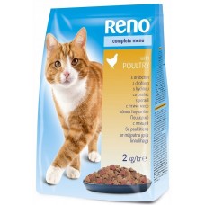 Hrană uscată pentru pisici Reno Cat Chicken 10kg.