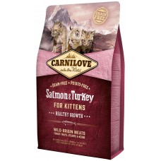 Сухой корм для кошек Carnilove Kitten Salmon & Turkey 2kg