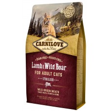 Сухой корм для кошек Carnilove Adult Cats Sterilised Lamb & Wild Boar 2kg