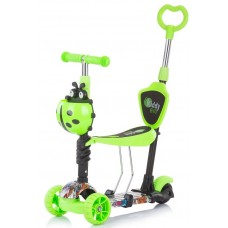 Trotinetă Chipolino Kiddy Evo Green Graffiti (DSKIEH022GG)