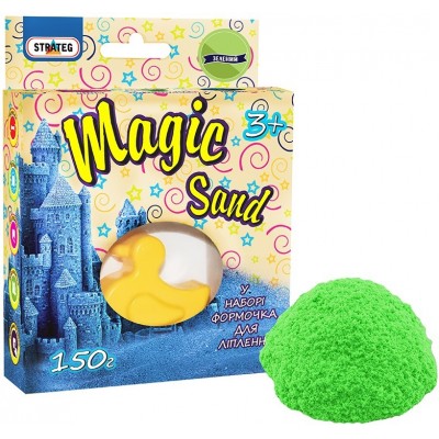 Plastilina Strateg Magic Sand Green (39305)