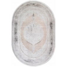 Ковёр Made in Turkey Creante Grey (19143-095) 1.60x2.30m Oval