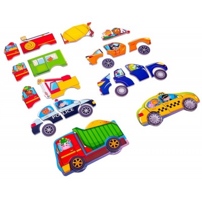 Joc educativ Vladi Toys Creaza-ti masina (VT3702-19)