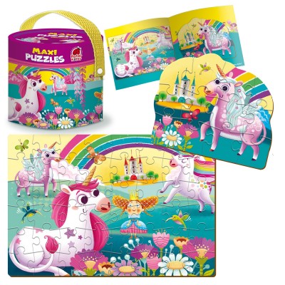 Puzzle Roter Kafer 60 Unicorni (RK1080-03)