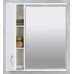 Dulap cu oglindă Bayro Deco One 750x750 L White (105023)