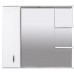 Dulap cu oglindă Bayro Deco One 860x750 L White (105025)