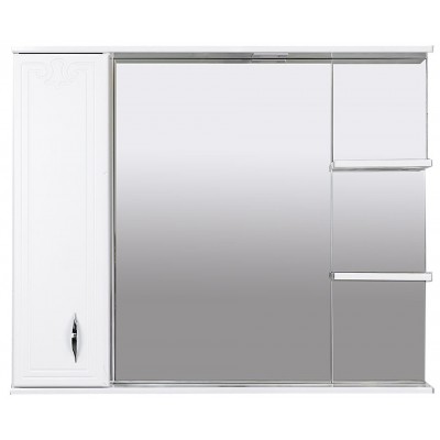 Dulap cu oglindă Bayro Deco One 970x750 L White (105027)