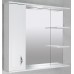 Шкаф с зеркалом Bayro Deco One 970x750 L White (105027)