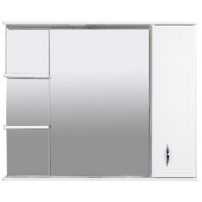 Шкаф с зеркалом Bayro Deco One 970x750 R White (105028)