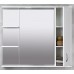 Шкаф с зеркалом Bayro Deco One 970x750 R White (105028)