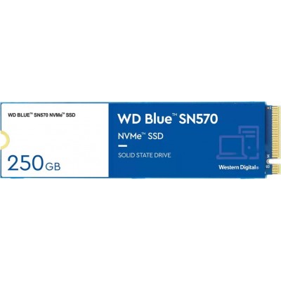 SSD накопитель Western Digital Blue SN570 250Gb (WDS250G3B0C)