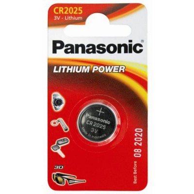 Батарейка Panasonic CR2025EL/1B