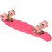 Skateboard Enero Pink Led 22