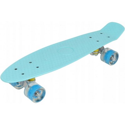 Skateboard Enero Blue Led 22