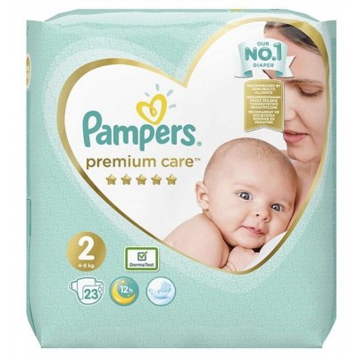 Подгузники Pampers Premium Care Mini 2/23pcs