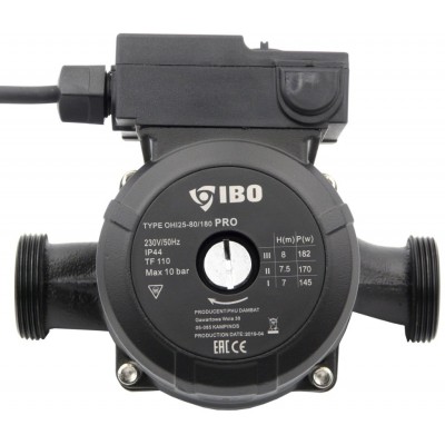 Циркуляционный насос IBO PUMPS OHI PRO 25-80/180