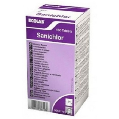 Профессиональное чистящее средство Ecolab Sanichlor 160tabs (9065170/8)