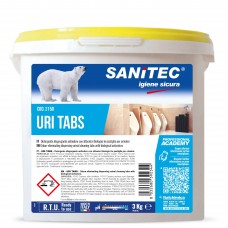 Профессиональное чистящее средство Sanitec Uri-Tabs 3kg/150pcs (2150)