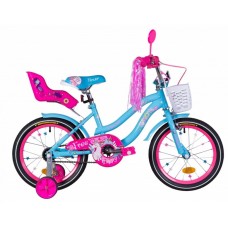 Bicicletă copii Formula Flower Premium 16 Blue