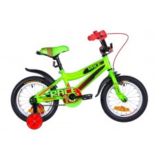 Bicicletă copii Formula Race 14 Green/Black/Red