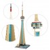 Конструктор Wange The CN Tower of Toronto 424pcs (4215)