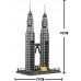 Конструктор Wange Petronas Towers of Kuala Lumpur 1160pcs (5213)